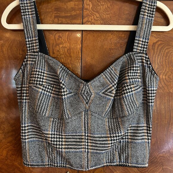 Dolce & Gabbana Patterned Corset Top - Picture 1 of 4